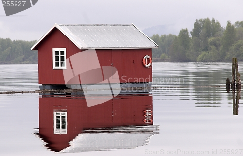 Image of Hut on the river