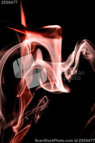 Image of Red smoke