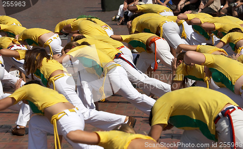 Image of Group Stretching