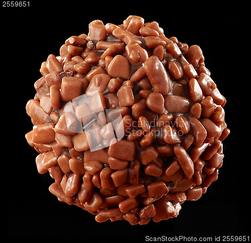 Image of Chocolate praline macro