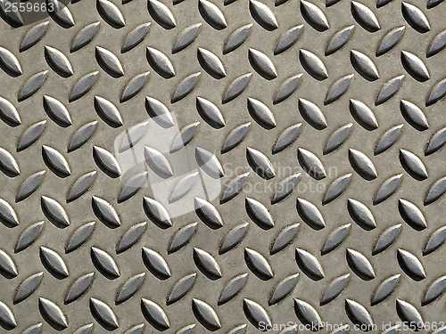 Image of Metal diamond plate 