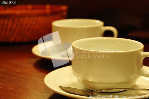 Image of Cups and basket