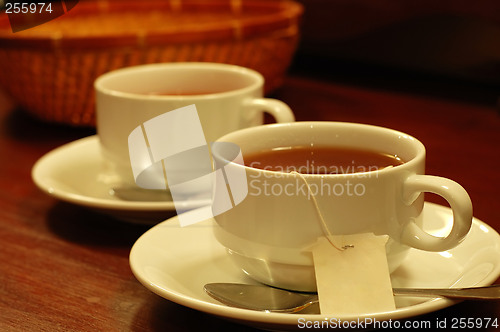 Image of Cups and basket