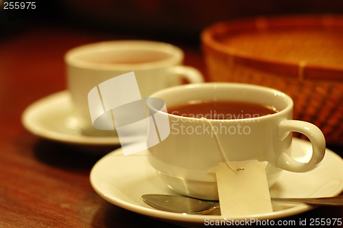 Image of Cups and basket