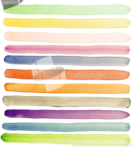 Image of Watercolor banners