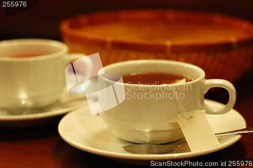 Image of Cups and basket