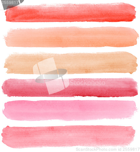 Image of watercolor banners