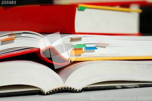 Image of Piled books