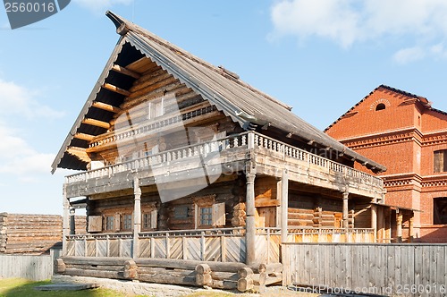 Image of Museum of wooden architecture. Russia