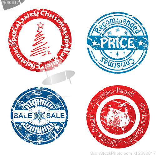 Image of Christmas sale stamps 