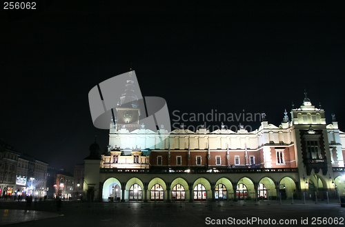 Image of Krakow - city night view