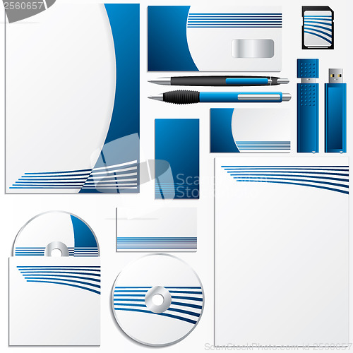 Image of Striped business set