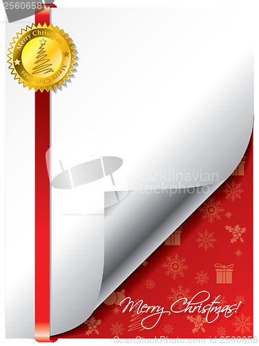 Image of Sealed christmas greeting