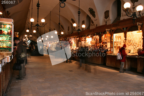 Image of Krakow landmark - gothic cloth hall