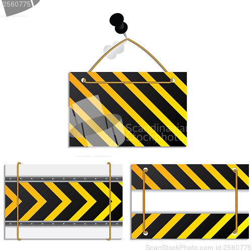 Image of Cool construction textured label set 