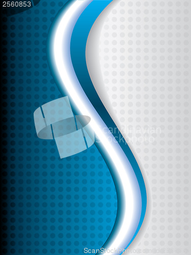 Image of Dotted wavy background 