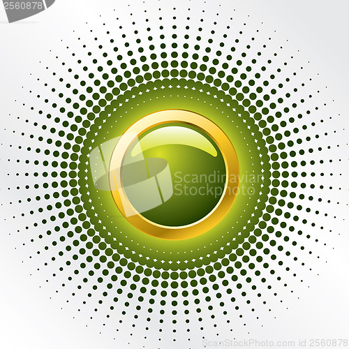 Image of Button in halftone 