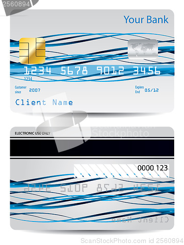 Image of Blue ribbons credit card 