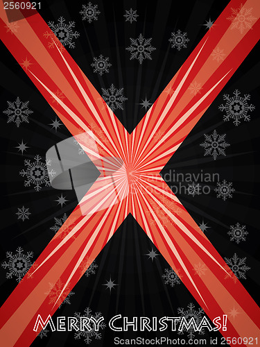 Image of Abstract christmas brochure design 