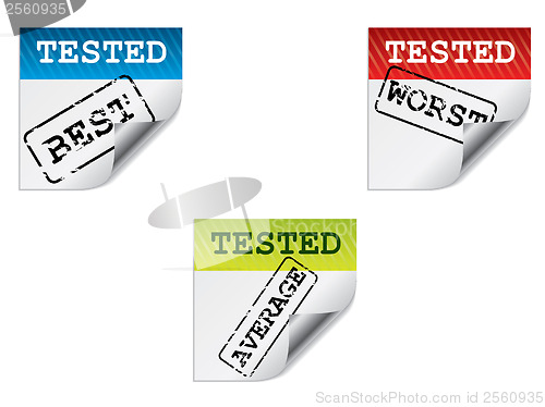 Image of Test label set