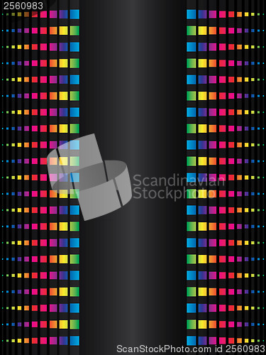 Image of Rainbow dot background