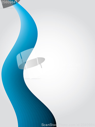 Image of Blue shades waving on gray background