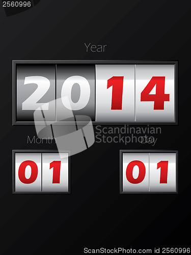 Image of 2014 date counter 