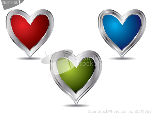 Image of Valentine buttons 