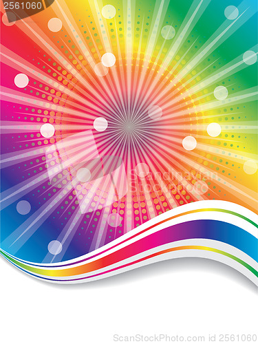 Image of Rainbow waves 