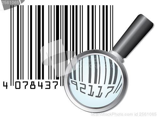 Image of Close-up of barcode 