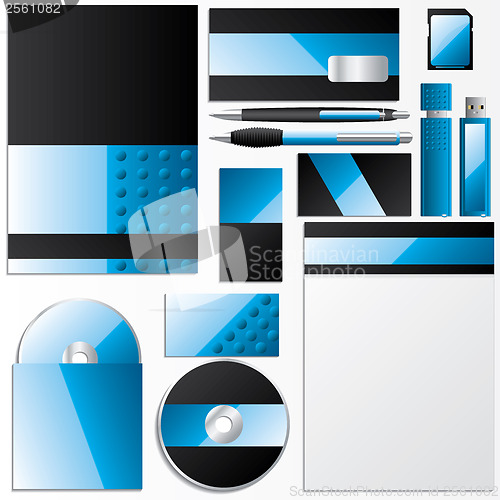 Image of Editable business design set