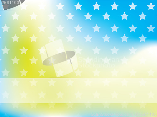 Image of Abstract color background with stars 