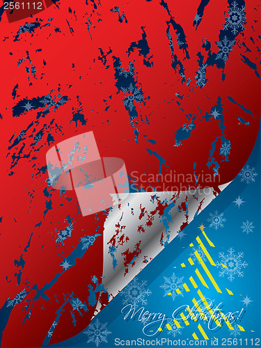 Image of Ripped old christmas greeting