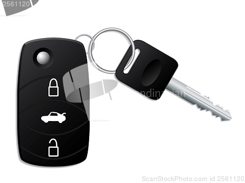 Image of Car key with remote