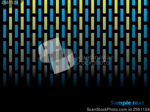 Image of Abstract colored and dashed lines background 