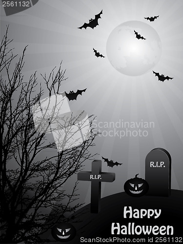 Image of Black and white halloween 