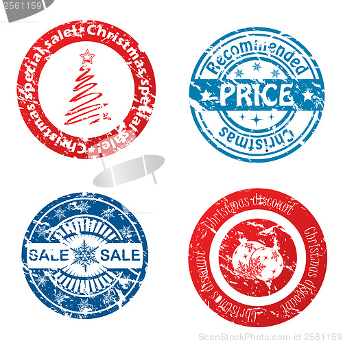 Image of Christmas sale stamps 