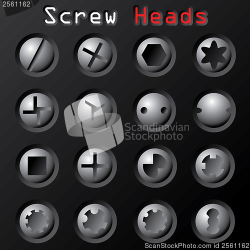 Image of Screw Heads 