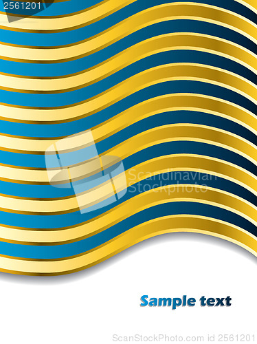 Image of Gold waves 