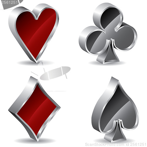 Image of 3d poker signs