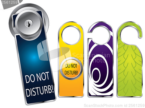 Image of Don't disturb labels