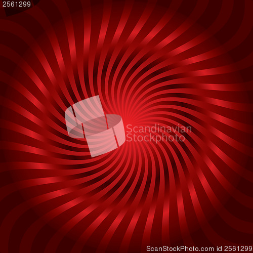 Image of Red twirl 