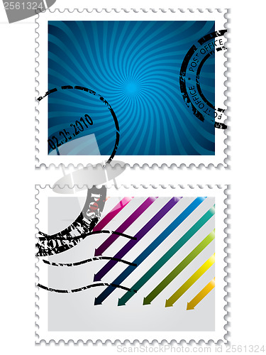 Image of Postage stamp set 