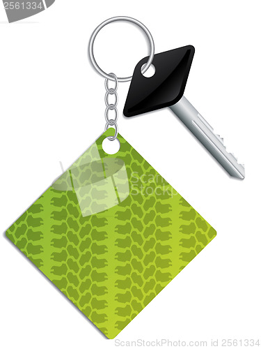 Image of Key and keyholder 2 