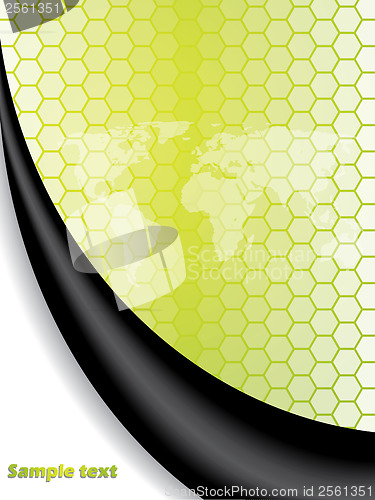 Image of Hexa map brochure with wave