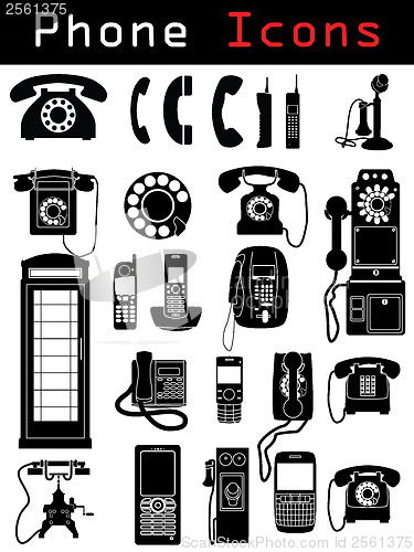 Image of Phone Icons 