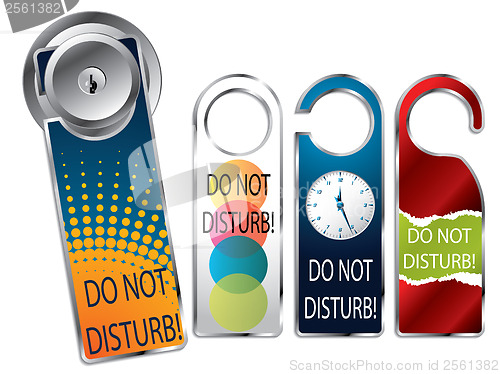 Image of Do not disturb labels