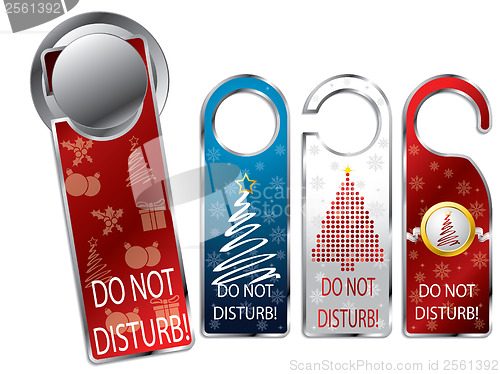 Image of Christmas design privacy labels