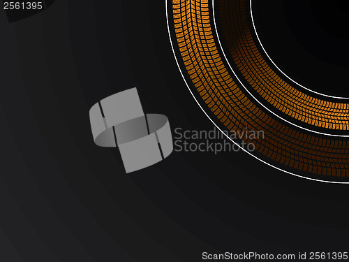 Image of Abstract background with tires