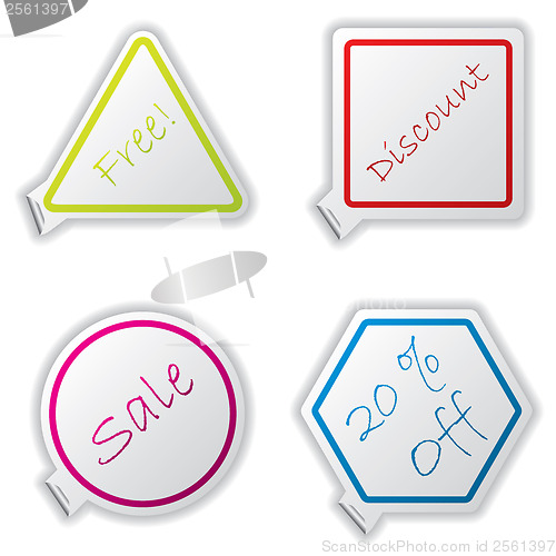 Image of Cool set of stickers 